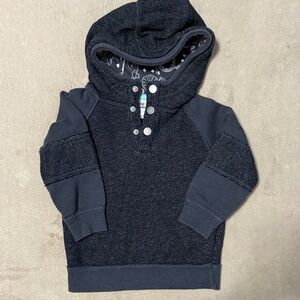 Oshkosh Cozy Dark Grey Kids Hoodie